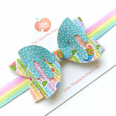 🍬🎀 Candy Drip Bow Headband